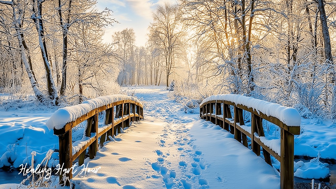 Уютная зимняя музыка ❄️ Исцеляющее пианино, антистресс, глубокий сон и медитация