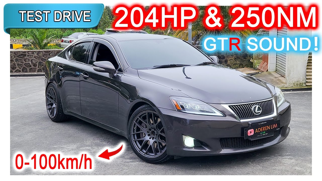 Part 1/2 | Remap Lexus IS250 XE20 | Malaysia #POV [Test Drive] [CC Subtitle]