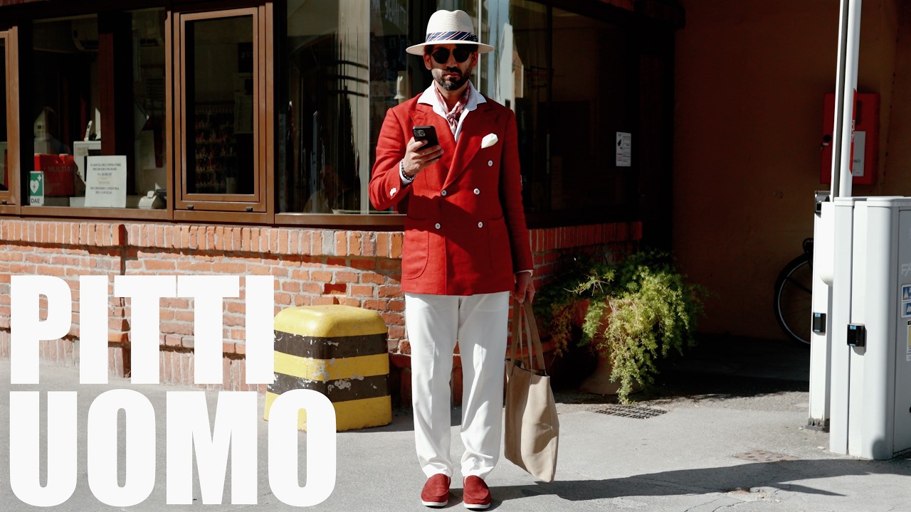 PITTI UOMO 2026 l StreetStyle l Florence
