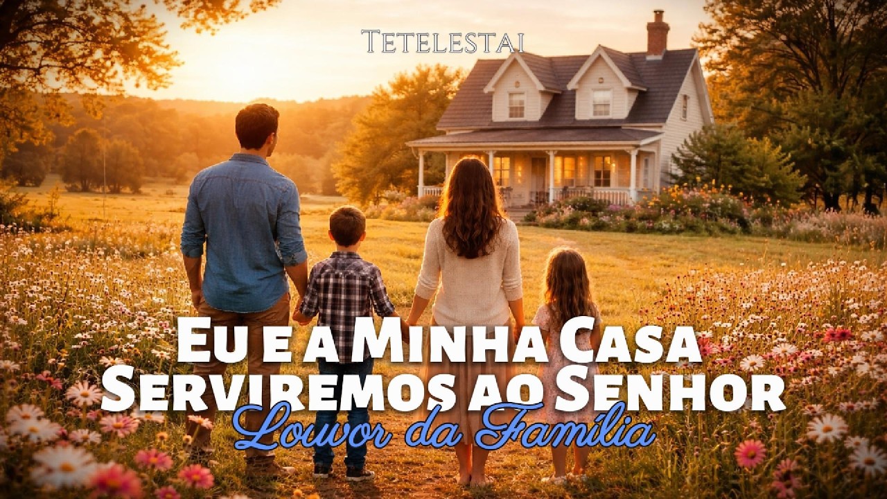 Eu e a Minha Casa Serviremos ao Senhor | Louvor da Família | Worship | Tetelestai