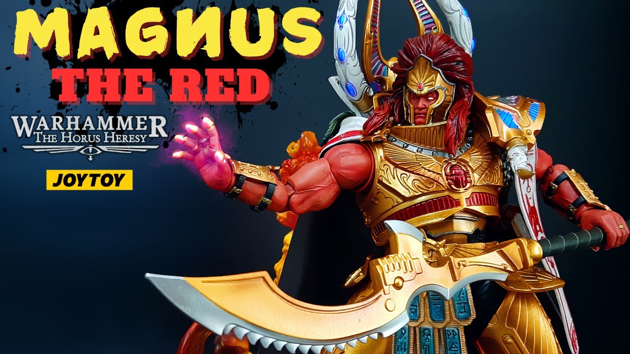 Unboxing JOYTOY Magnus The Red  - The Horus Heresy Warhammer - Primarch of Thousand Sons Legion
