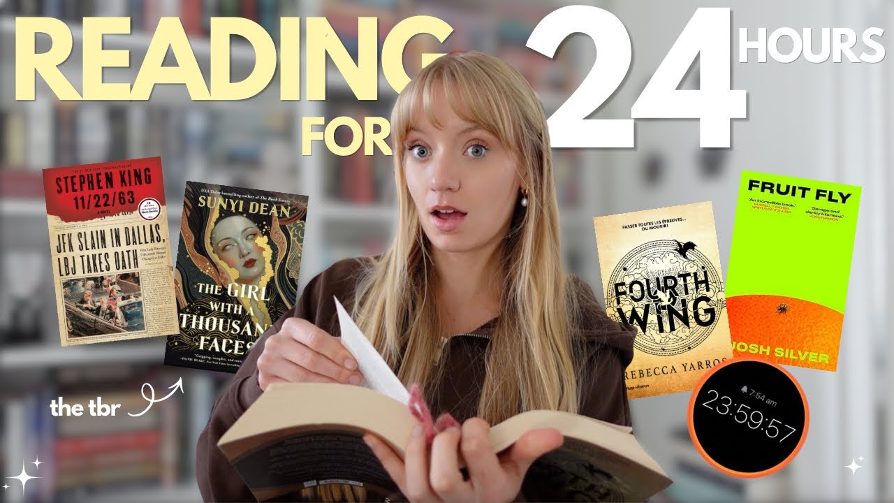 How many books can I read in 24 hours?! *weekend readathon*
