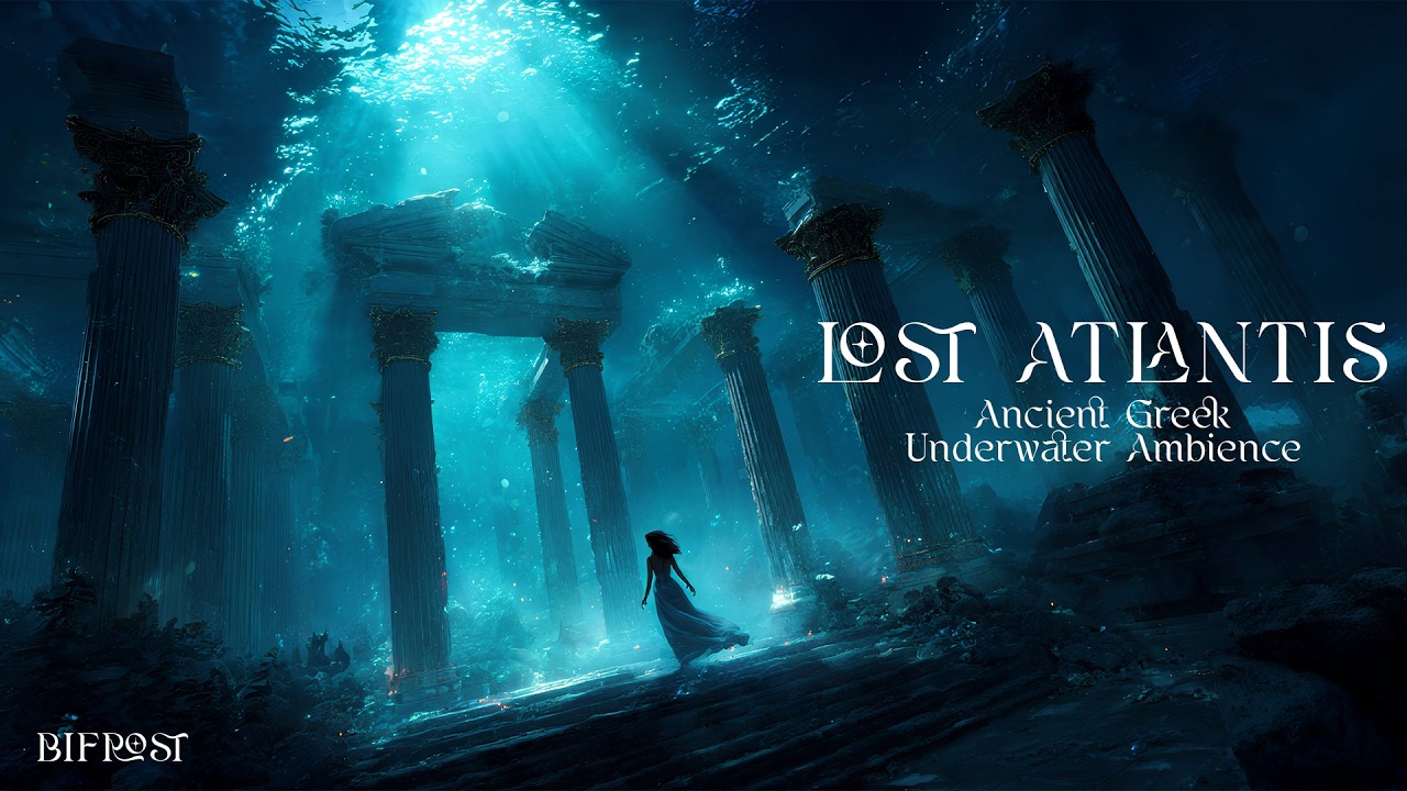 Lost City of Atlantis — Ancient Greek Underwater Ambience for Deep Focus, Study & Relaxation | 1Hour