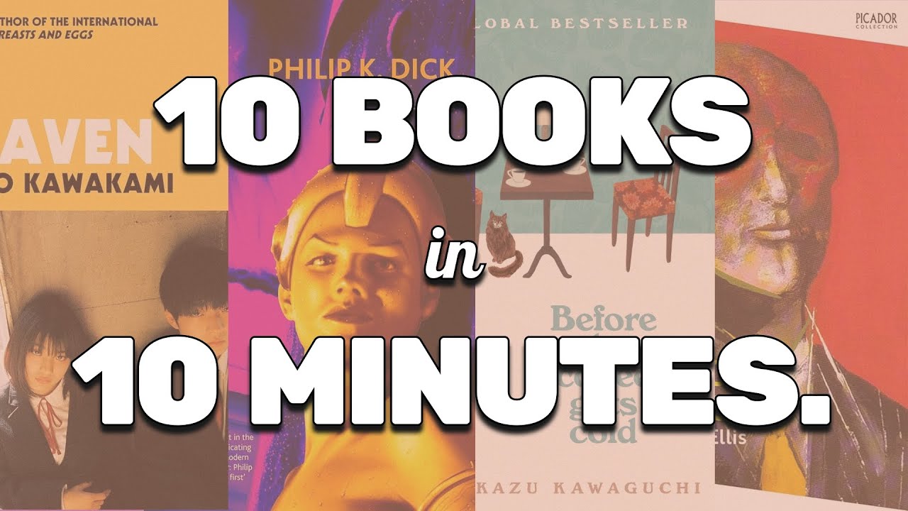 10 books reviewed in 10 minutes