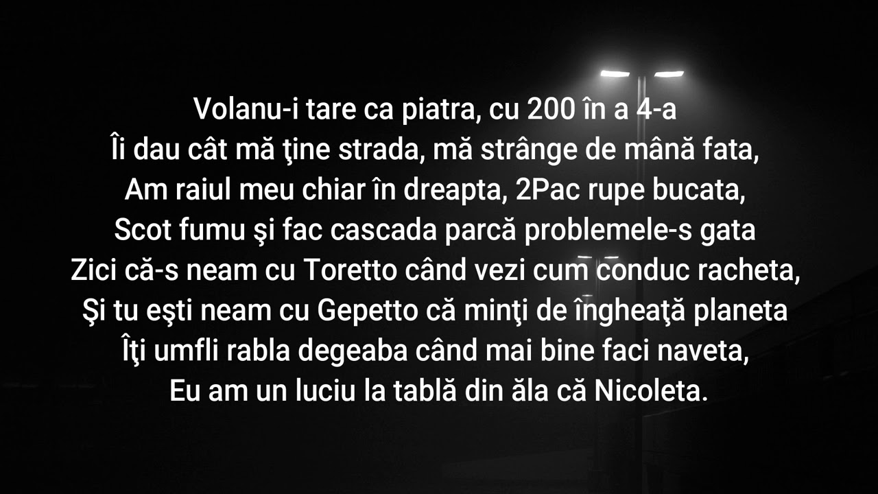 El Nino X Samurai X Stres X Spectru   Din rai 4 Versuri (Abonati-va)