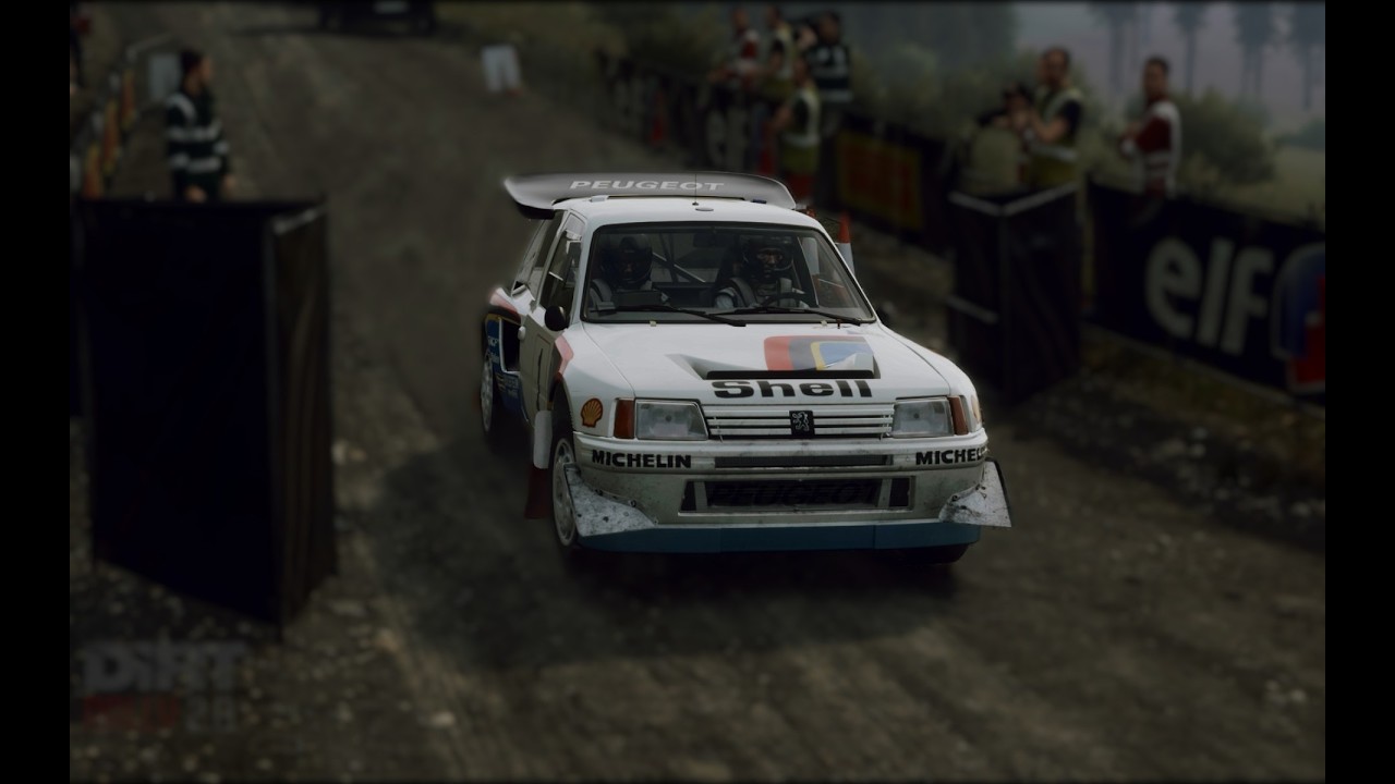 DirtRally2.0 205 T16 EVO2(1986)Fferm Wynt(Wales)#gaming#peugeot205#dirtrally2#playstation#rally#80s