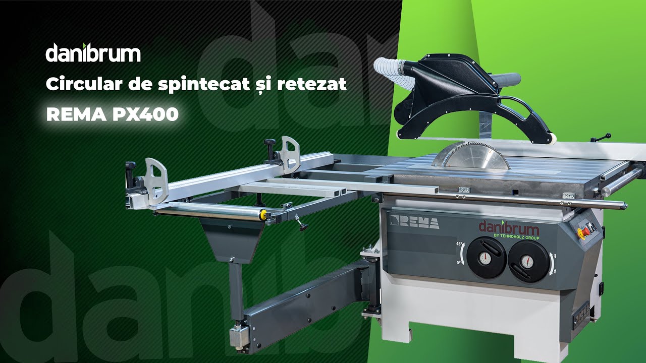 Circular de spintecat și retezat REMA PX400