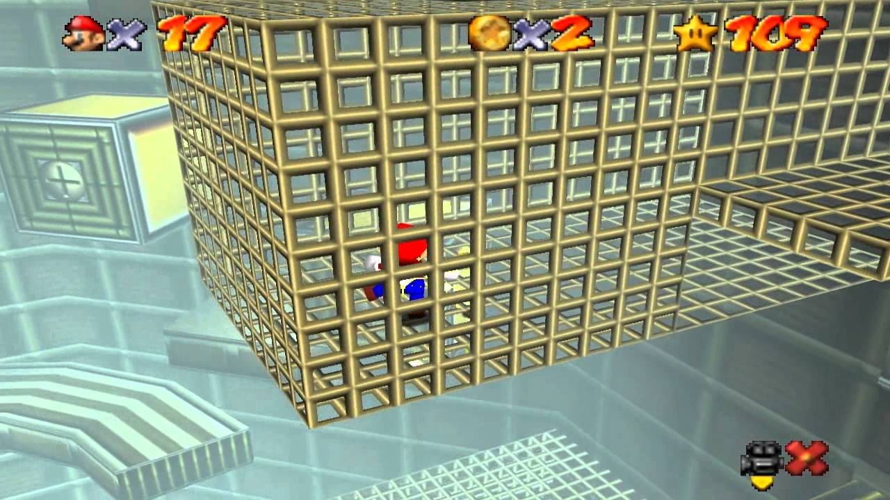 Super Mario 64 Walkthrough - Course 14 - Tick Tock Clock