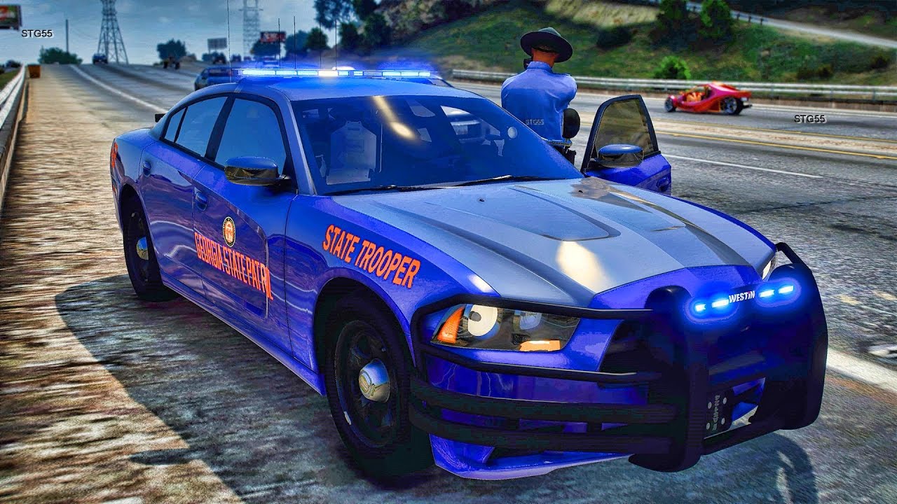 Highway Tuesday Patrol| GSP|| GTA 5 Lspdfr Mod| 4K