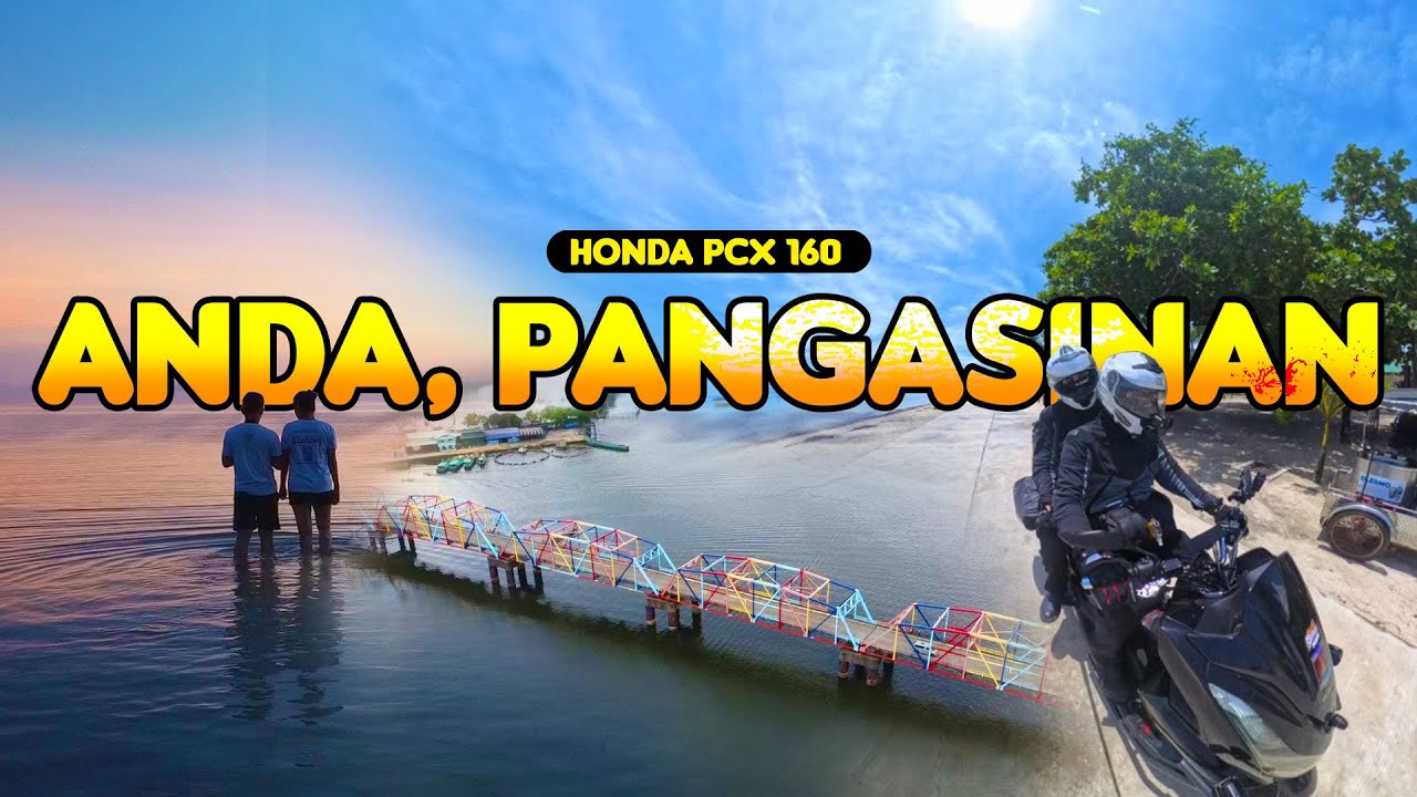 290 KILOMETERS RIDE MARIKINA TO ANDA PANGASINAN | Honda PCX 160 | Couple Ride