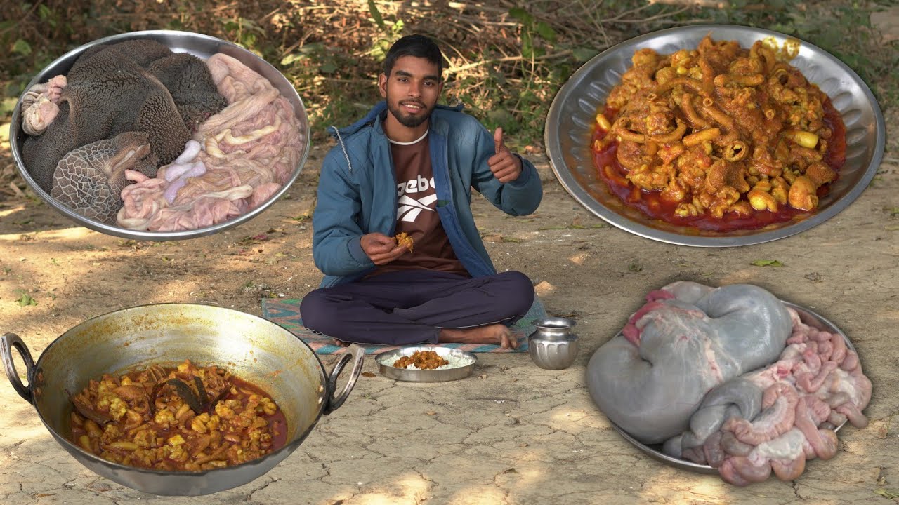 बकरा का भोटी बनाने का आसान तरीका देसी स्टाइल में/How To Cooking Goat Pachauni recipe/Village Style