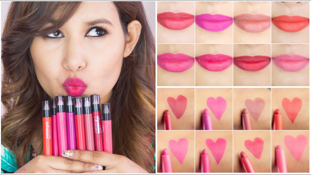 New Maybelline Color Sensational Lip Gradation Swatches & Review | Sonal Sagaraya