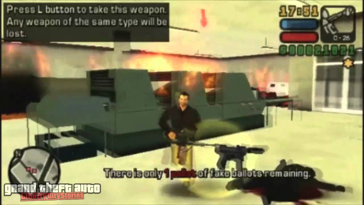 GTA: Liberty City Stories: Mission 39 - Friggin' the Riggin (PSP)
