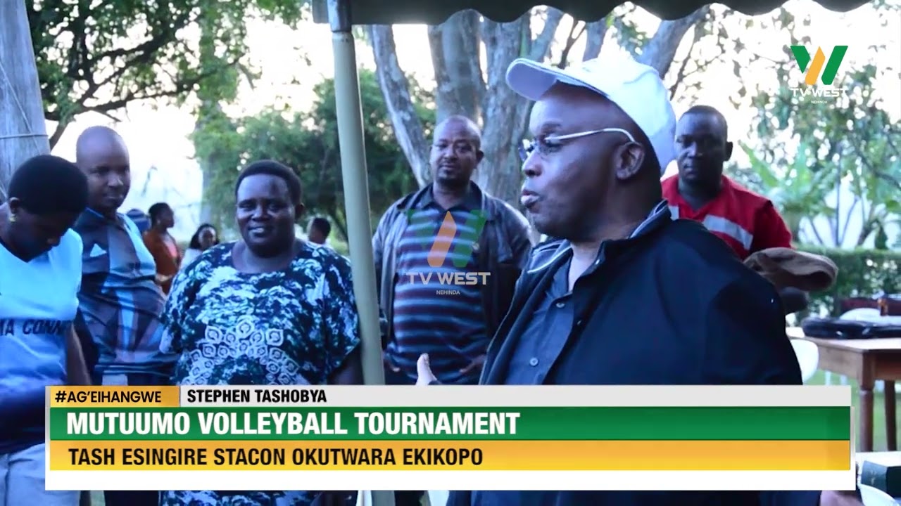 AGEIHANGWE: Mutuumo Volleyball Tournament, Tash esingire Stacon okutwara ekikopo- Ntungamo..