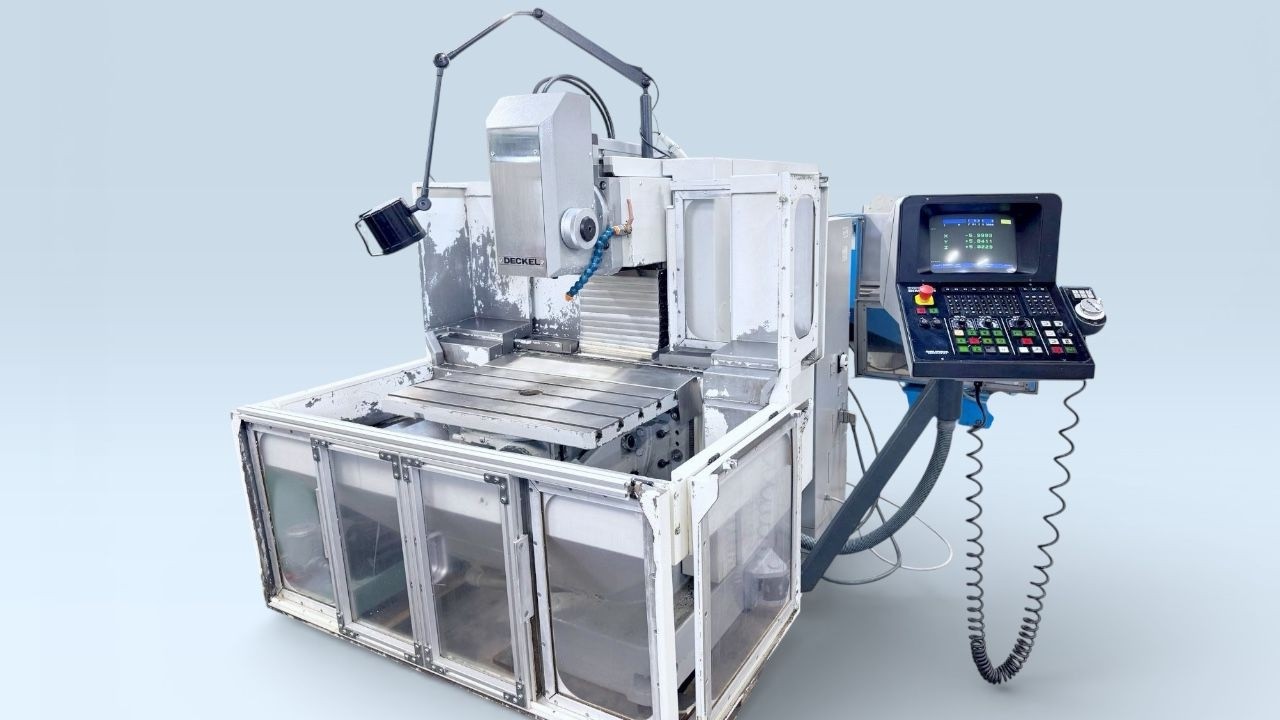 Frezarka konwencjonalna/CNC DECKEL FP3NC #NaSprzedaż #ForSale | AJBmetall.com