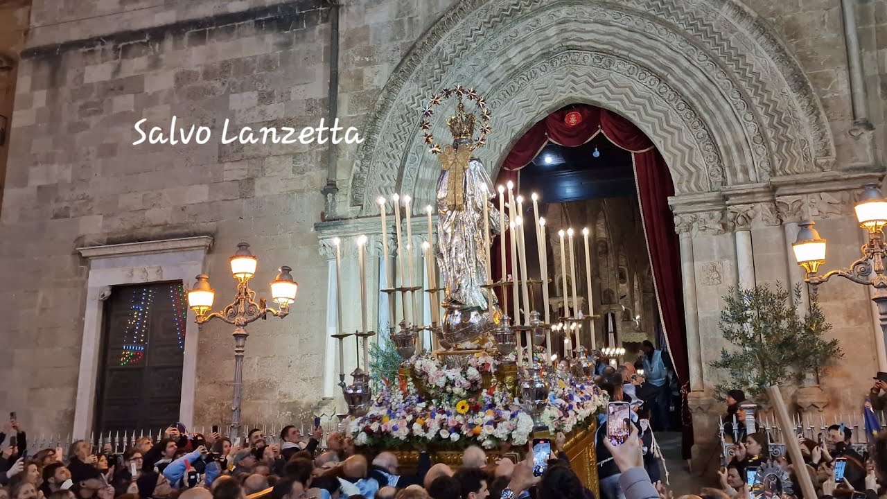 (PALERMO) - PROCESSIONE DELL' IMMACOLATA CONCEZIONE D'ARGENTO (2° PARTE) 08/12/2023 (4K)