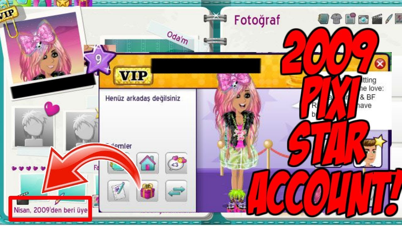 OMG! I Found Pixi Star's 2009 MSP Account!