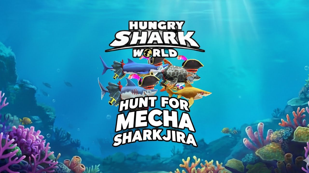 Hungry Shark World | Farming Quests Until I Unlock Mecha SharkJira | Part 1