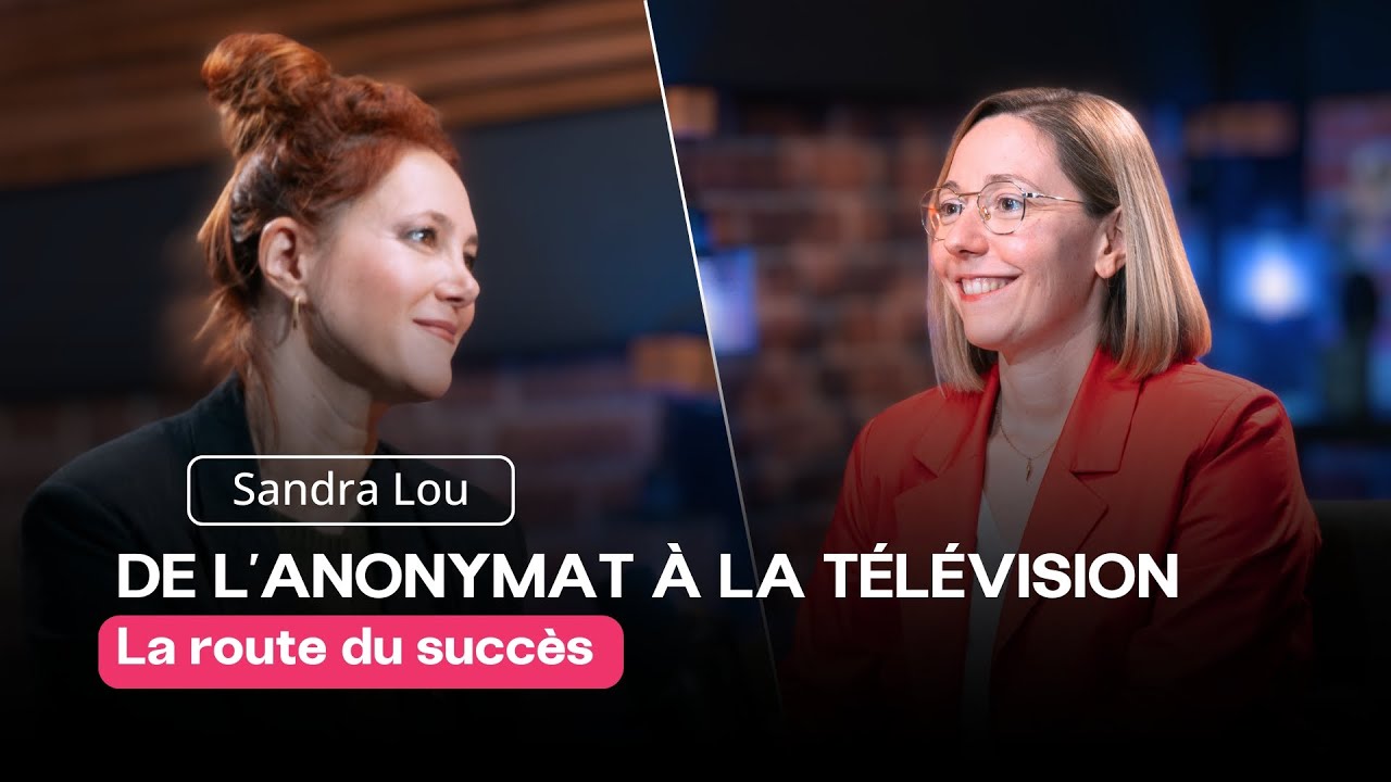Sandra Lou : de pr&eacute;sentatrice TV &agrave; l'entrepreneuriat, son parcours inspirant