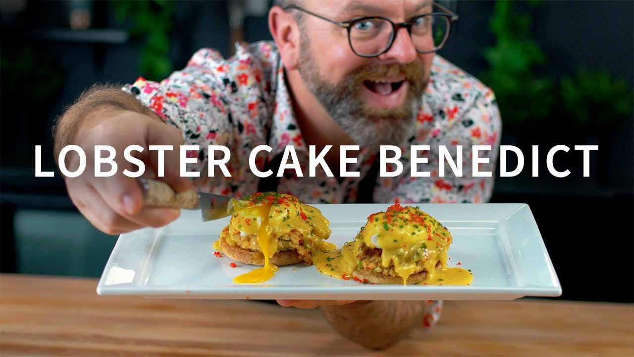 Lobster Bene Recipe 2022 || Lobster Cake Benedict || Cook Avec Dan
