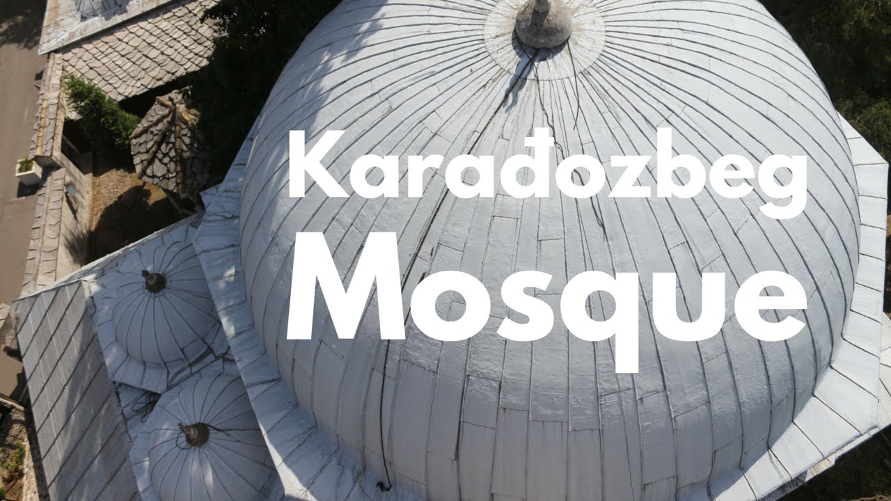 Striking Karađoz Bey Mosque in Mostar, Bosnia and Herzegovina