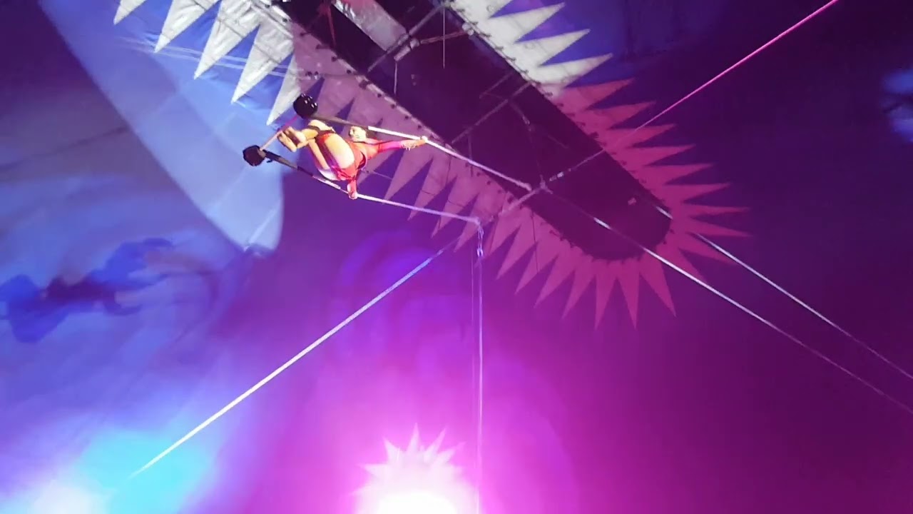 Sky Swing Act Jay Miller's Circus 2024