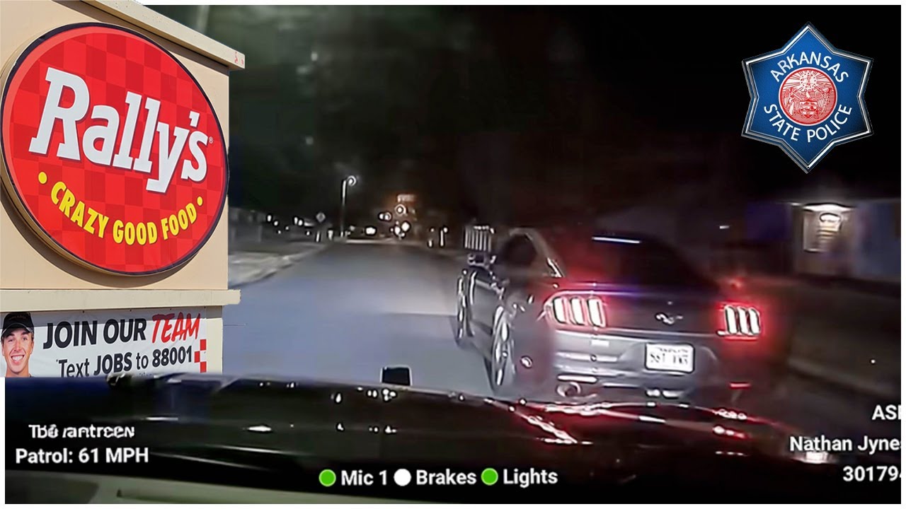 Arkansas State Police F***S w/ wrong ECO BOOST Mustang, gets GAPPED & Loses DINNER!