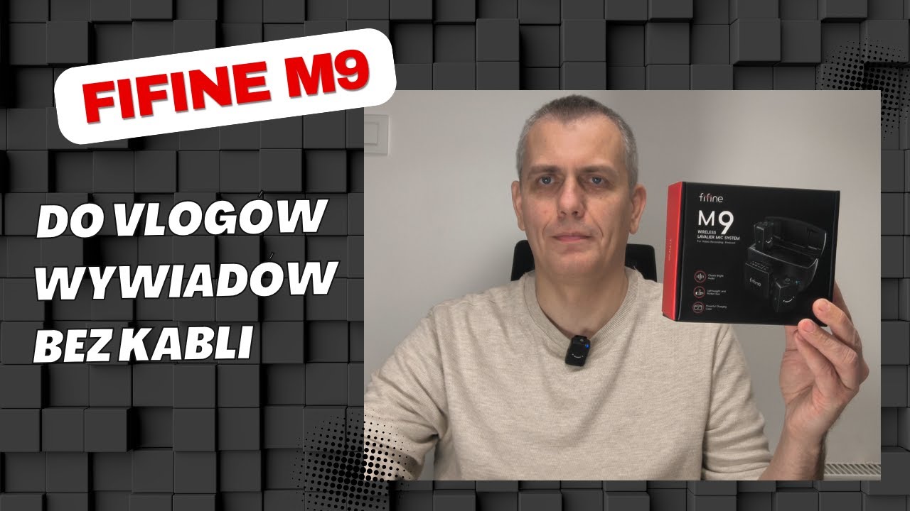 Fifine M9 &ndash; Bezprzewodowy Mikrofon Krawatowy | Test i Recenzja