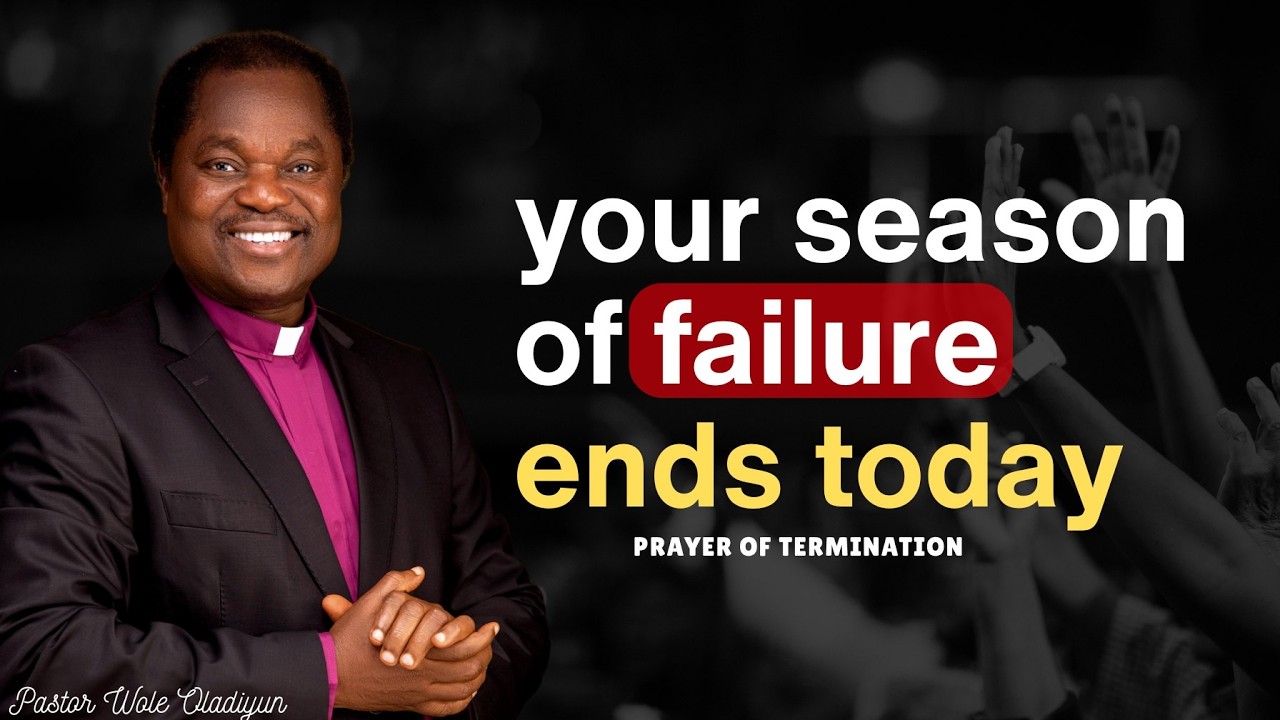 Command Your Failure to End Today | Prayer of Termination for Stagnation & Repeated Setbacks