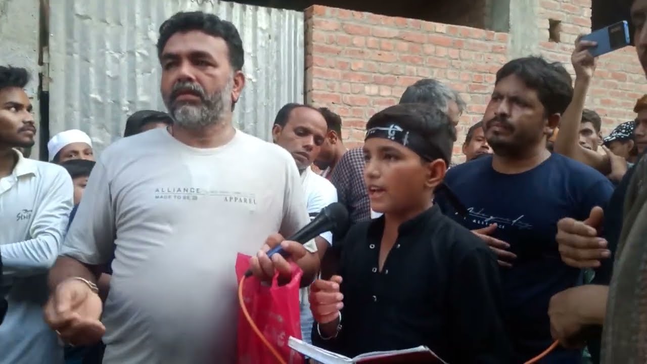 10 Muharram Noha umme salma Husain mara Gay sherkot Azadari live 1446 hijjri 2024/25 by Bilal Haider