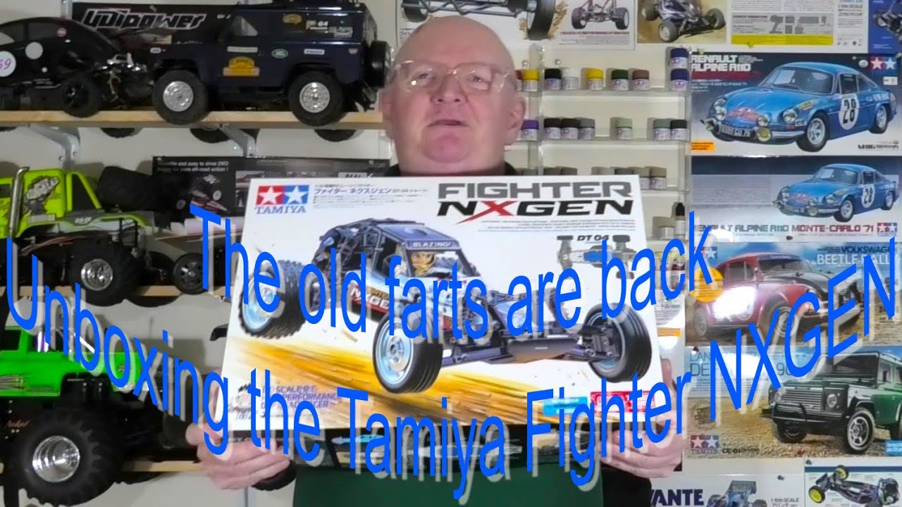 Распаковка Tamiya Fighter NXGEN