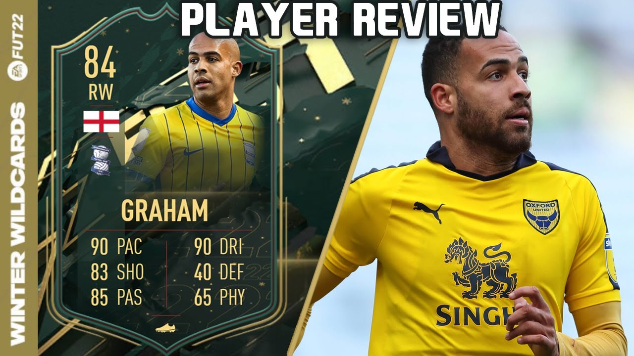 UNDERRATED BEAST! 84 WINTER WILDCARDS GRAHAM PLAYER REVIEW! FIFA 22 ULTIMATE TEAM
