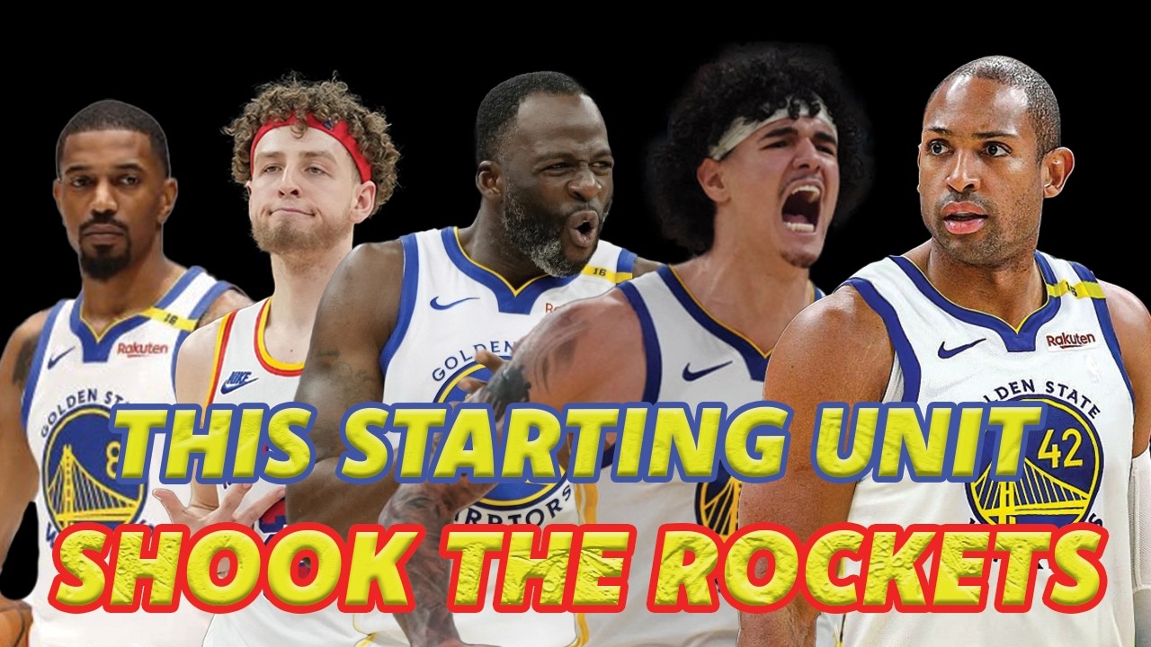 Warriors NEW Starting Lineup UPSETS KD and Rockets