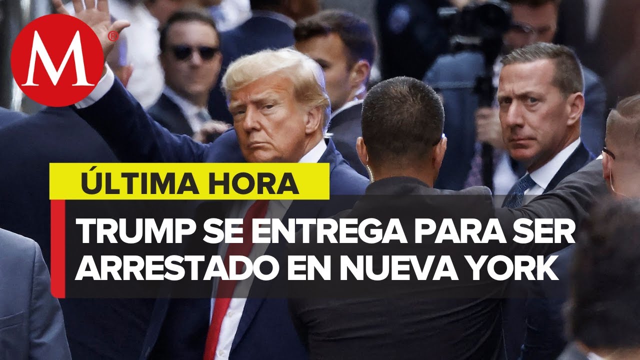 Donald Trump es arrestado en corte de Nueva York
