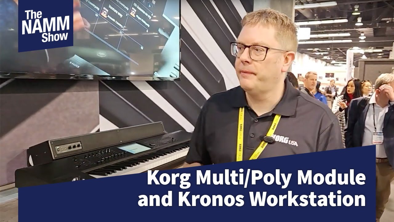 NAMM 2025 : Korg Multi/Poly Module and Kronos Workstation