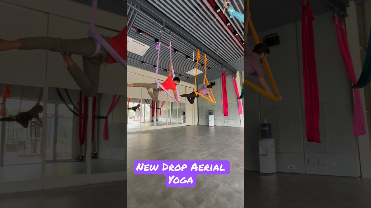 Aerial Yoga Class | new trend In Aerial Yogq | aerial Yoga for beginners