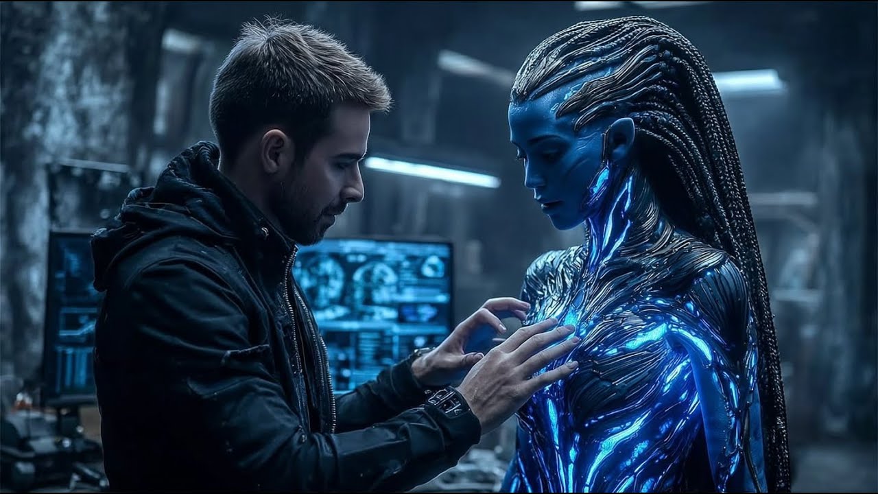 I Was Mending Her Chest Armor — She Leaned Closer and Said, “Go On, Human,  HFY | Sci-Fi Story