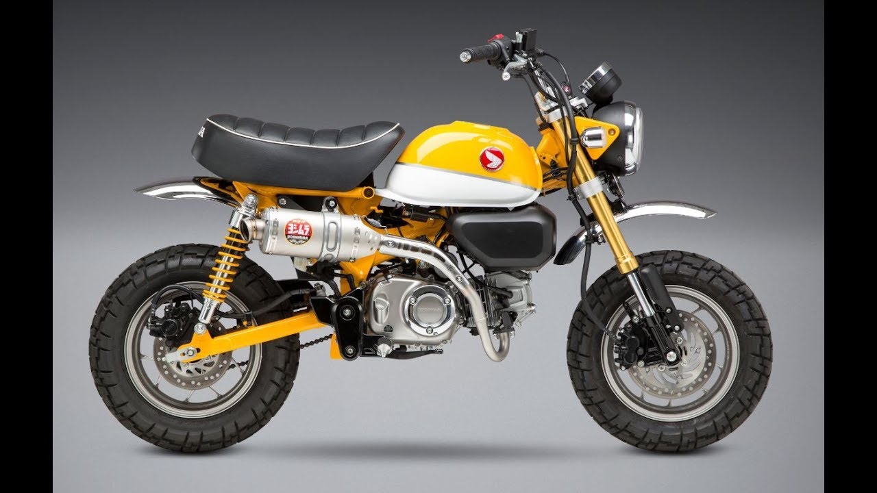 Honda Monkey - Sound Stock Vs. Yoshimura RS-3 Full System