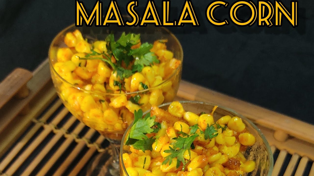 Masala corn | Quick and easy recipe | 2 minutes snack