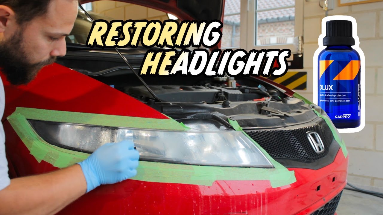 Restoring Faded & Yellowed Headlights