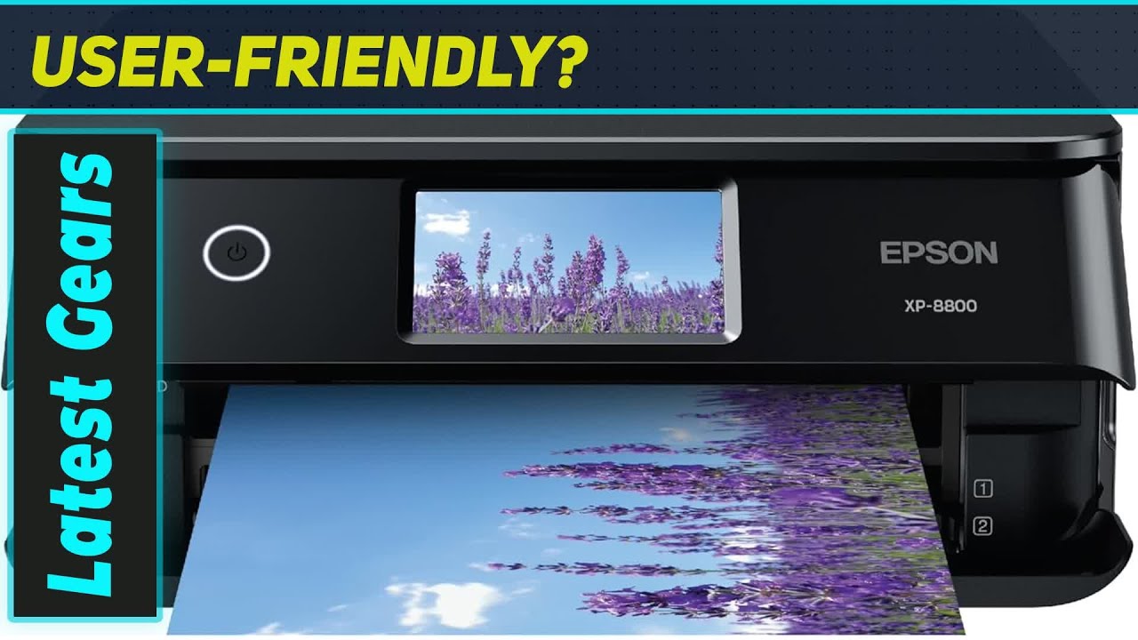 Epson XP-8800: Amazing Photo Printer That Fits Your Life!
