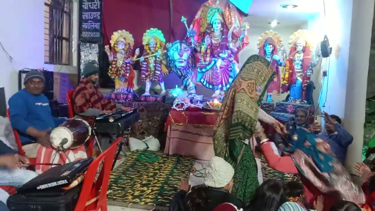 2026 26 जनवरी पवन दीवान जी नेकिया मीठेस्वर मैं डांस भक्ति ही सभीबड़ी खुश 9911348509