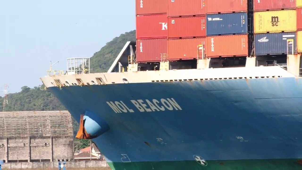 MOL BEACON PORT OF SANTOS SHIPSPOTTING AUGUST 2020 #25
