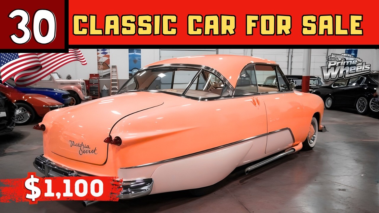 20 Cheap Classic Cars For Sale by Owner today