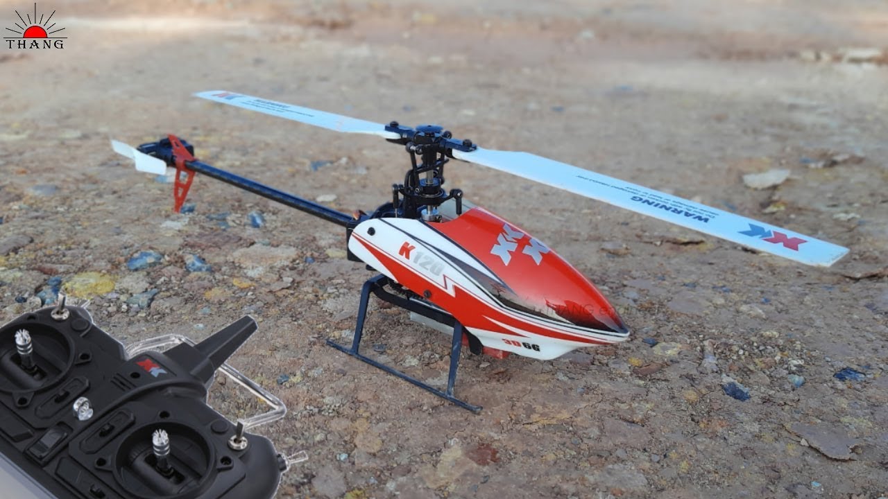 Unboxing and Flying XK K120 Helicopter | 6 channel Helicopter
