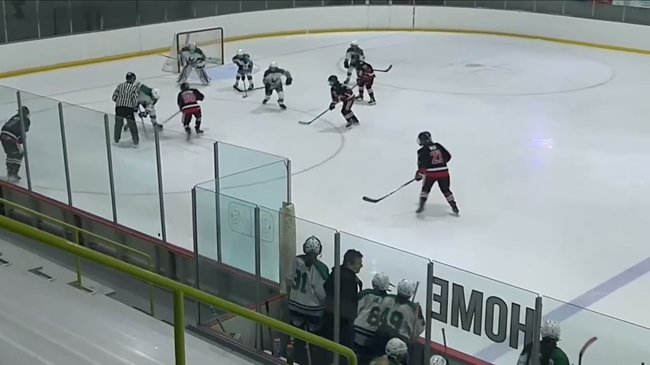 samlple game 15mins white goalie