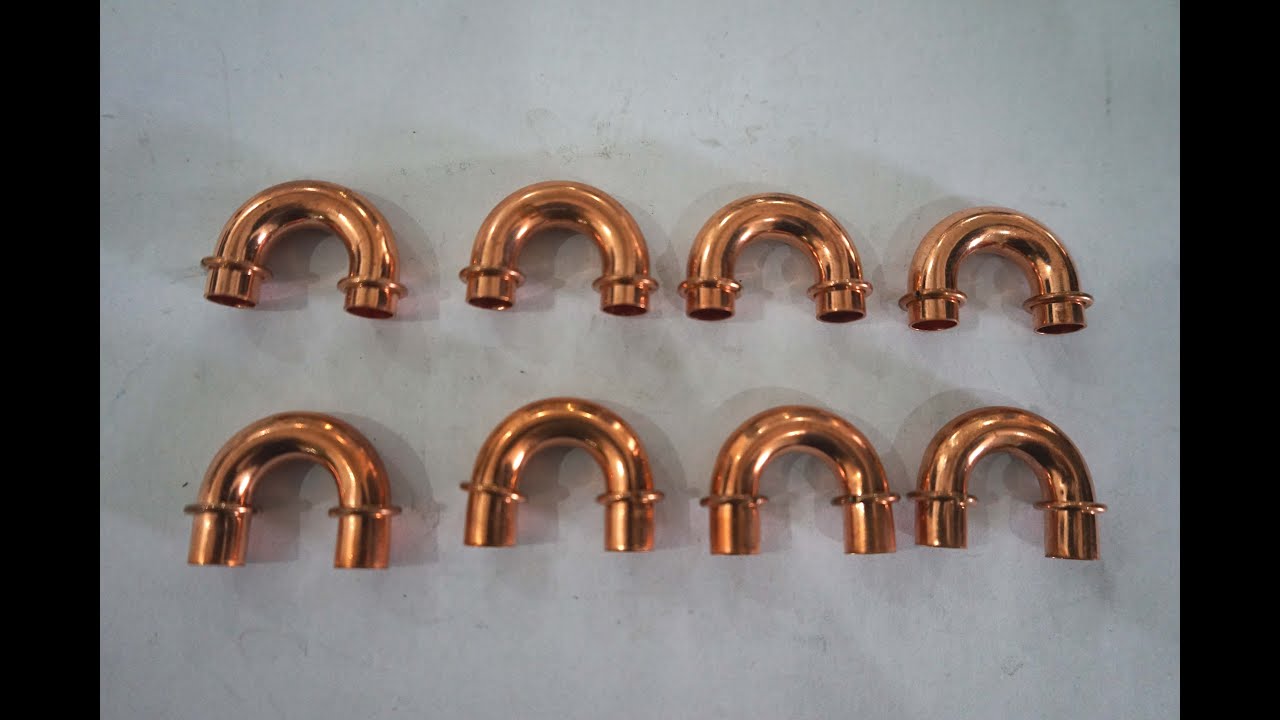 full automatic CNC return bend bending and ring inserting machine for copper tube or aluminum tube