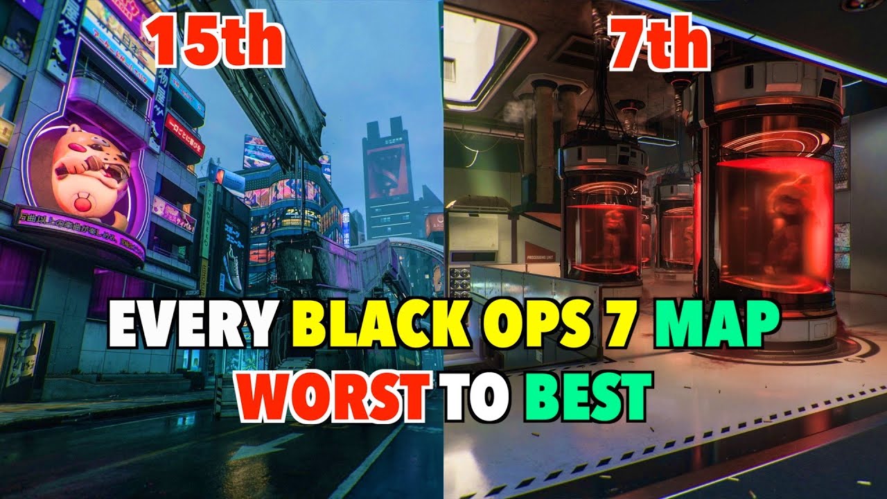 Рейтинг всех карт Black Ops 7: от худшего к лучшему