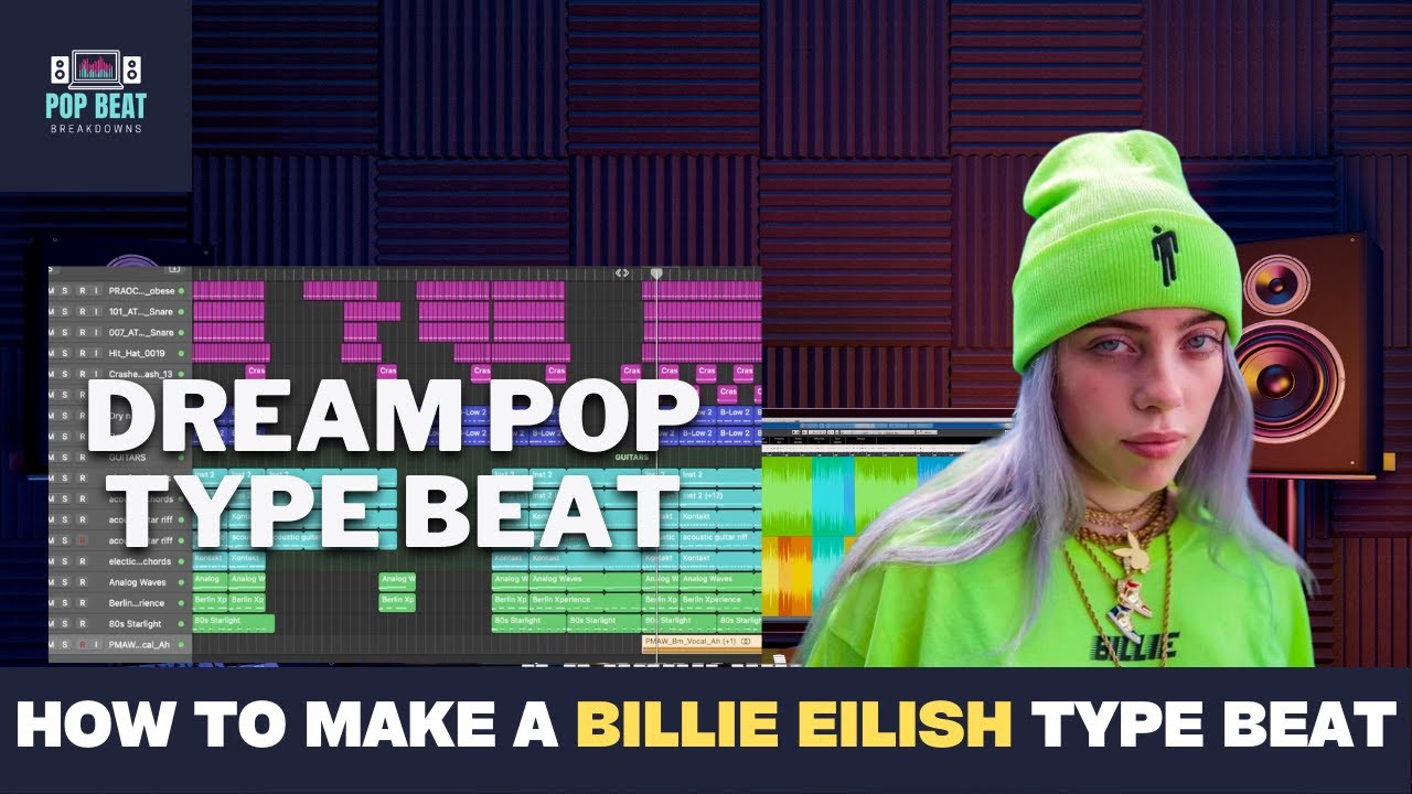 How To Make A Billie Eilish Ocean Eyes Type Song Production In Logic Pro X