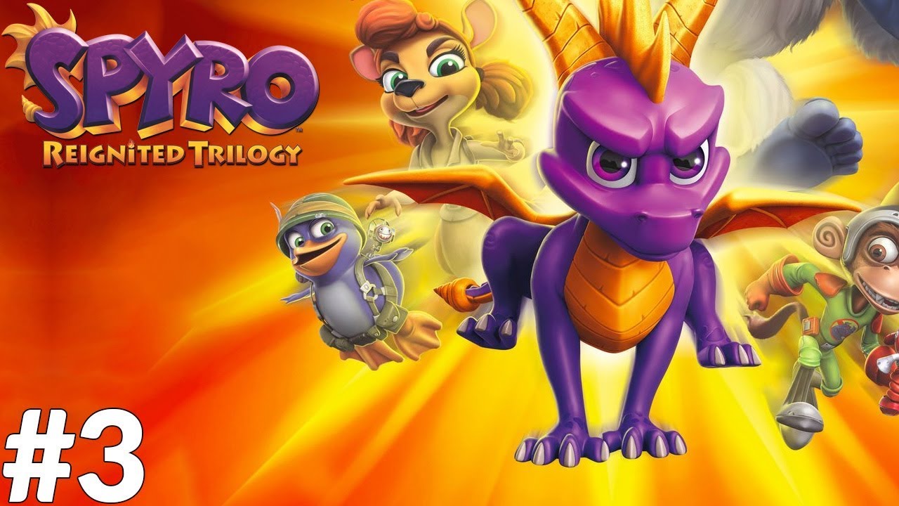 Spyro: Year of the Dragon (PS4) #3 - Szczyt Sheili